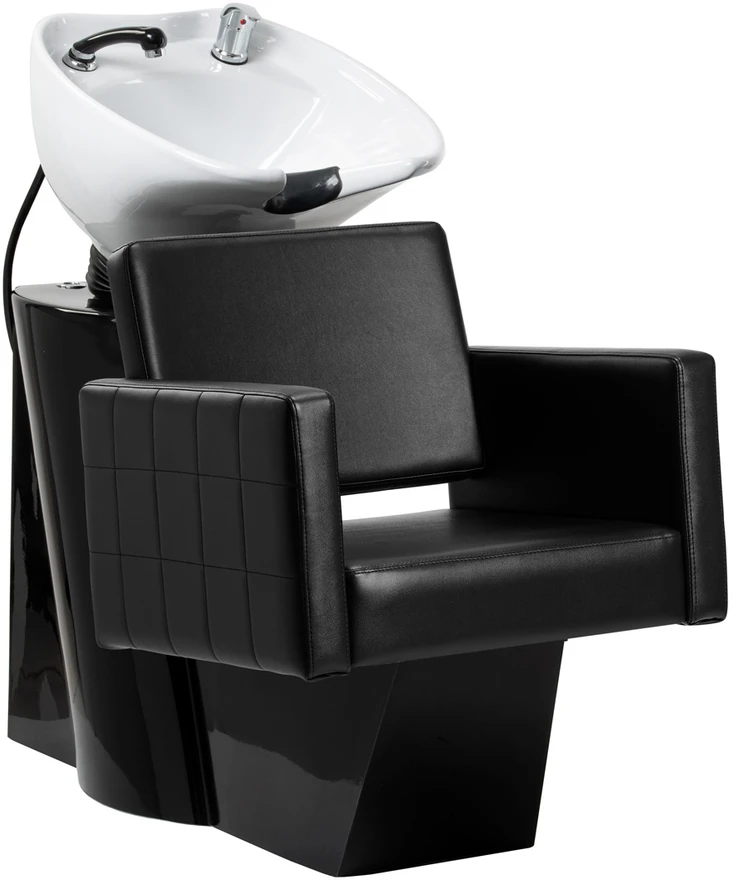 Activeshop Kirpyklos plautuvė GABBIANO PROFESSIONAL HAIRWASHER CHAIR ANKARA Juodas BASE Juodas SEAT Baltas