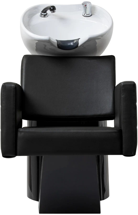 Activeshop Kirpyklos plautuvė GABBIANO PROFESSIONAL HAIRWASHER CHAIR ANKARA Juodas BASE Juodas SEAT Baltas