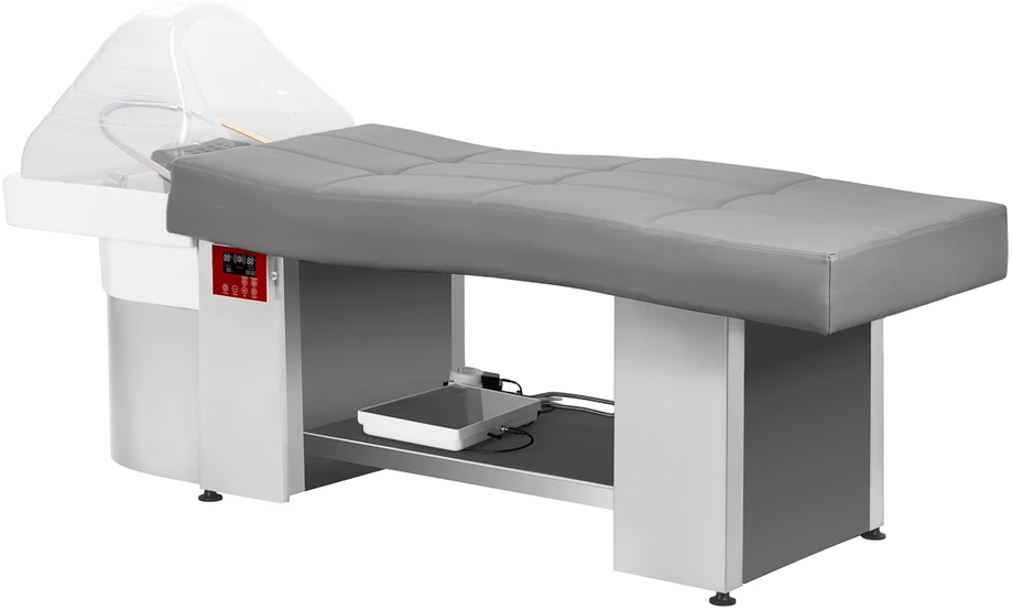 Activeshop Plaukų plovimo gultas su Head SPA funkcija Gabbiano 017 Pilkas