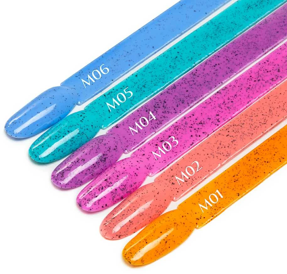 Activeshop OCHO NAILS hibridinis nagų lakas Muffin M06, 5 g