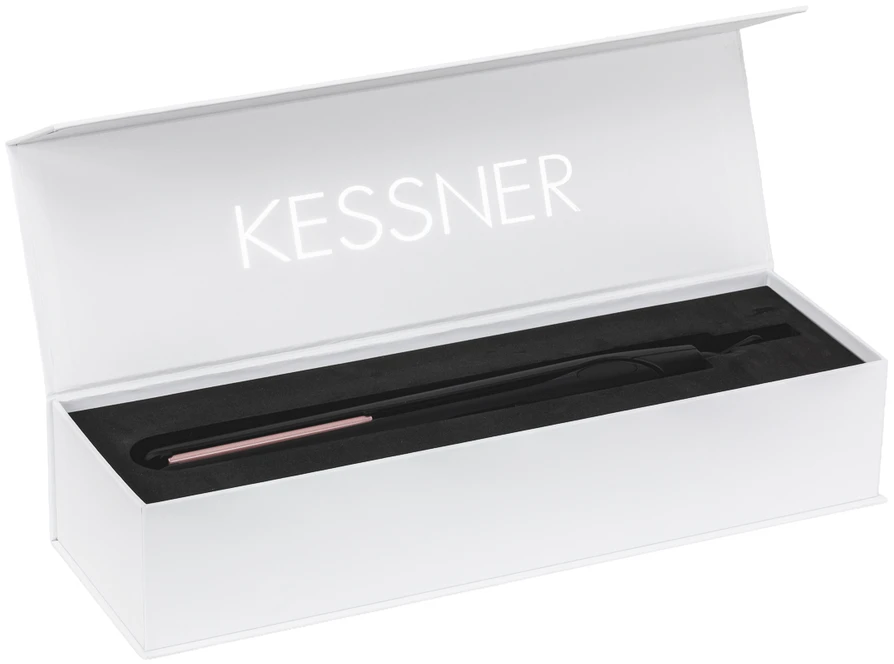 Activeshop Plaukų tiesinimo žnyplės Kessner Ionic 230°C juoda