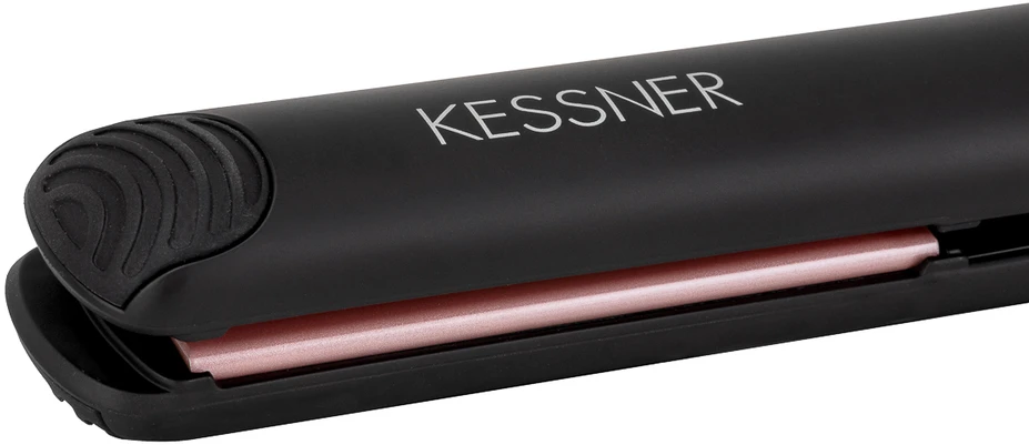 Activeshop Plaukų tiesinimo žnyplės Kessner Ionic 230°C juoda
