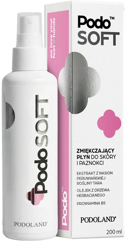 Activeshop Podoland PodoSoft – Minkštinamasis skystis odai ir nagams (200 ml)