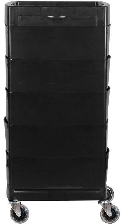 Activeshop Kirpėjo vežimėlis GABBIANO HAIRDRESSER HELPER FT65-A Juodas