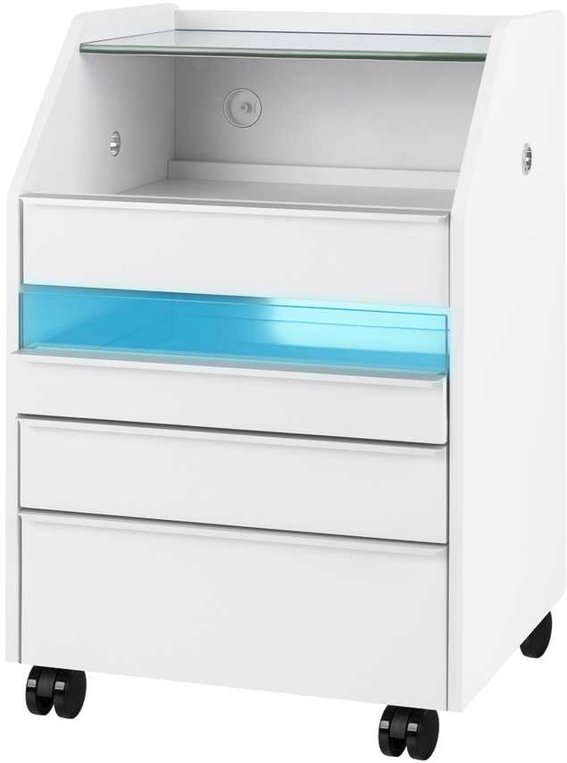 Activeshop Kosmetologinis vežimėlis 984 Baltas
