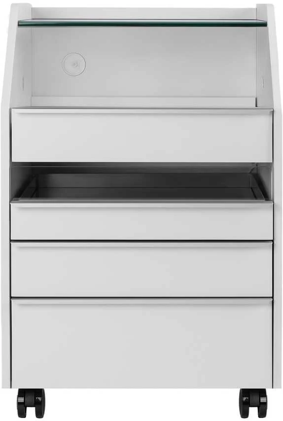 Activeshop Kosmetologinis vežimėlis su integruotu UV sterilizatoriumi 984 Pilkas