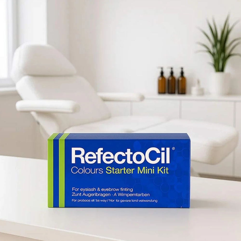 Activeshop Refectocil Pradinis rinkinys antakiams ir blakstienoms dažyti Colors Mini