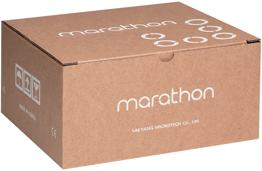 Activeshop Profesionali nagų freza Saeyang Marathon 3 Champion rožinė + antgalis H200