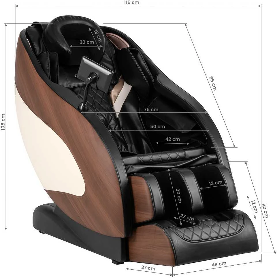Activeshop Masažinis krėslas Sakura 305 Wood Leather