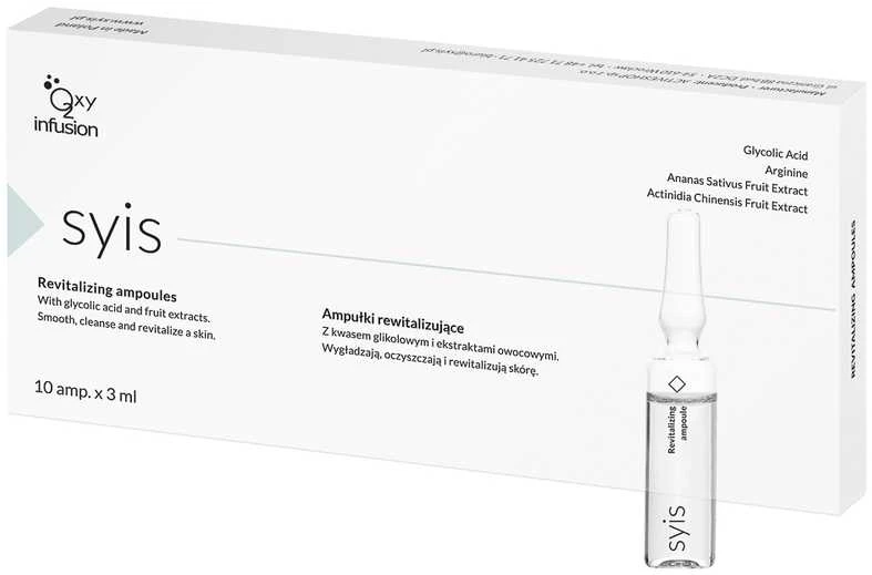 Activeshop Odą atgaivinantis serumas ampulėse Syis, 10X3 ml