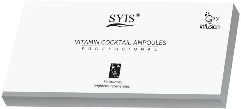 Activeshop Vitaminų kokteilis - ampulės SYIS VITAMIN COCKTAIL AMPOULES PROFESSIONAL, 10 x3 ml