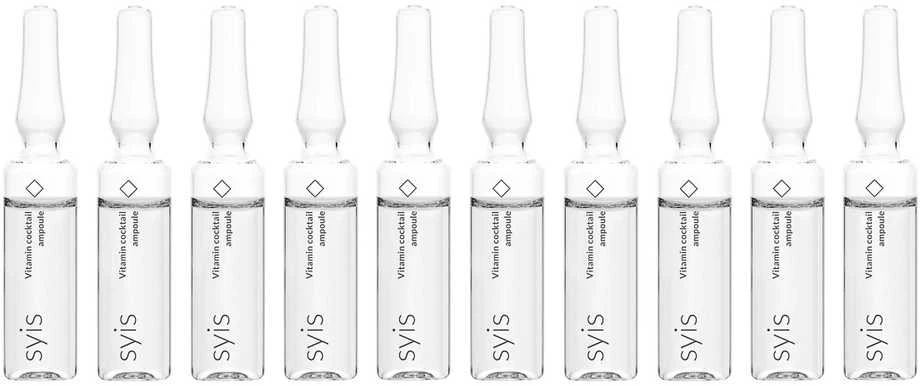 Activeshop Vitaminų kokteilis - ampulės SYIS VITAMIN COCKTAIL AMPOULES PROFESSIONAL, 10 x3 ml