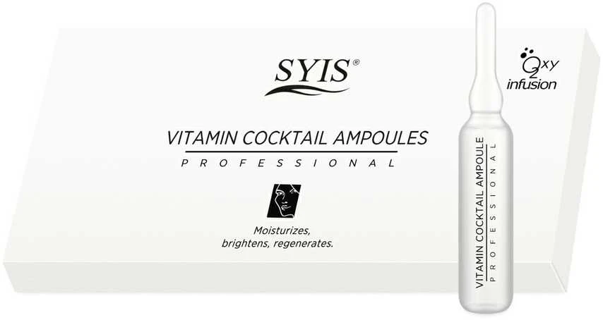 Activeshop Vitaminų kokteilis - ampulės SYIS VITAMIN COCKTAIL AMPOULES PROFESSIONAL, 10 x3 ml