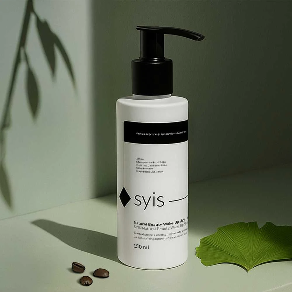 Activeshop Paakių kremas su kofeinu SYIS Natural Beauty Wake-Up Shot 150 ml