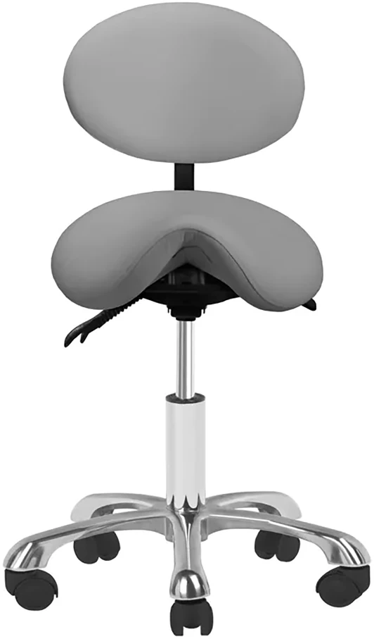 Activeshop Kosmetologinė meistro kėdutė COSMETIC STOOL GIOVANNI Pilkas