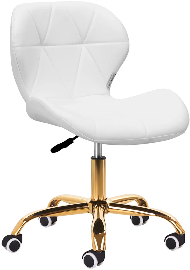 Activeshop Kosmetologinė meistro kėdutė QS-06G Baltas