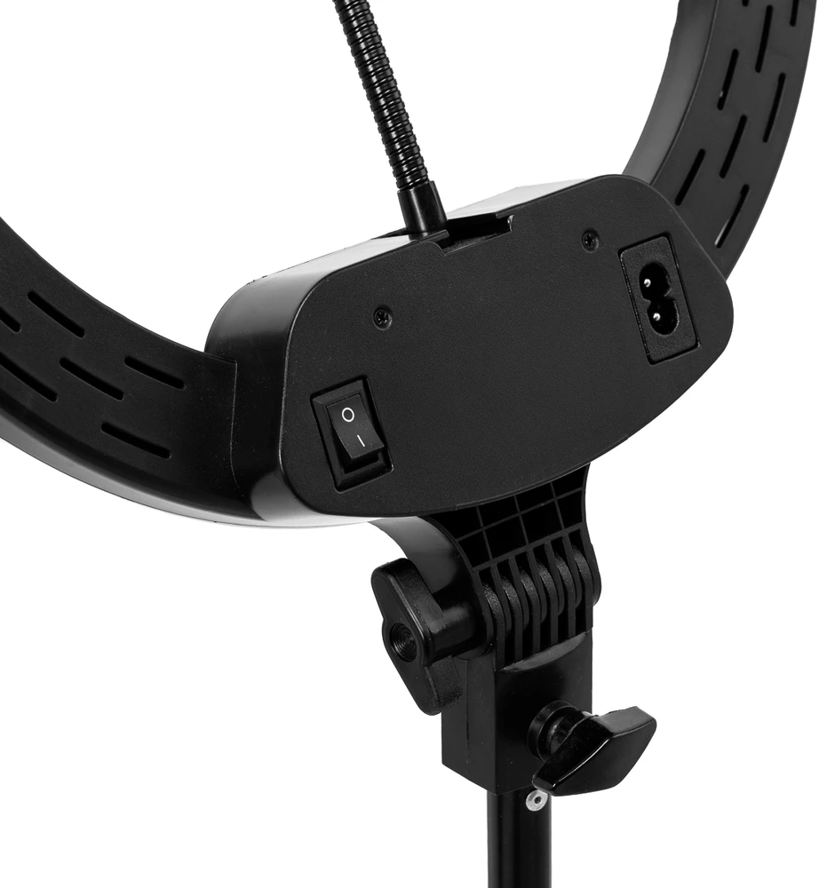 Žiedinė lempa Activeshop Ring Light 13'''' 36W LED ze statywem juoda