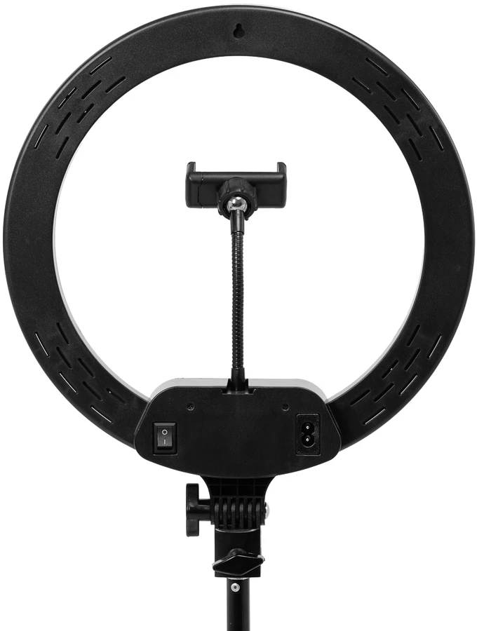 Žiedinė lempa Activeshop Ring Light 13'''' 36W LED ze statywem juoda