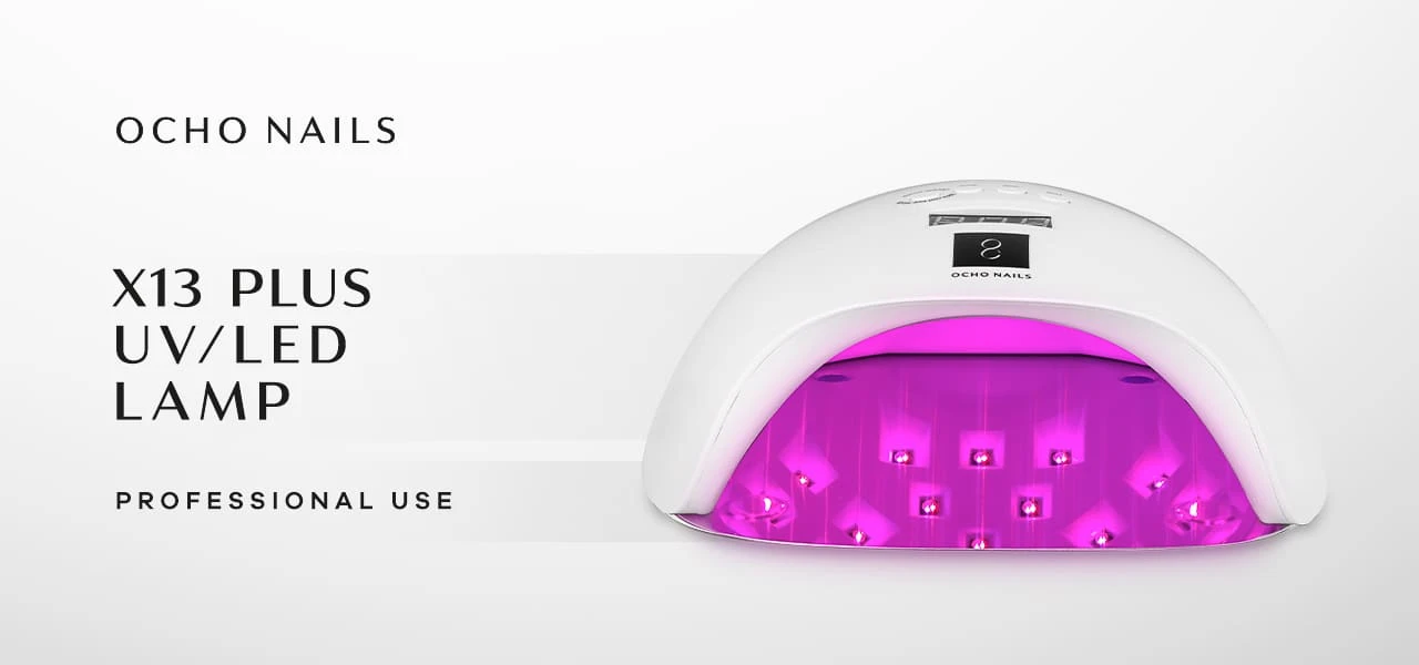Activeshop Profesionali manikiūro UV/LED lempa OCHO NAILS X13 65W aprašymas - Prekės nuotrauka
