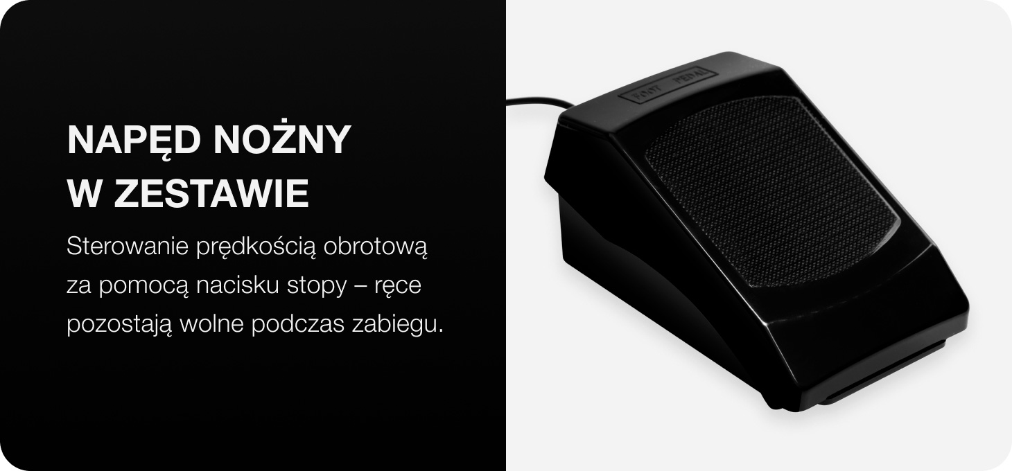 Activeshop Frezarka Exo Futura 65W juoda aprašymas - Prekės nuotrauka