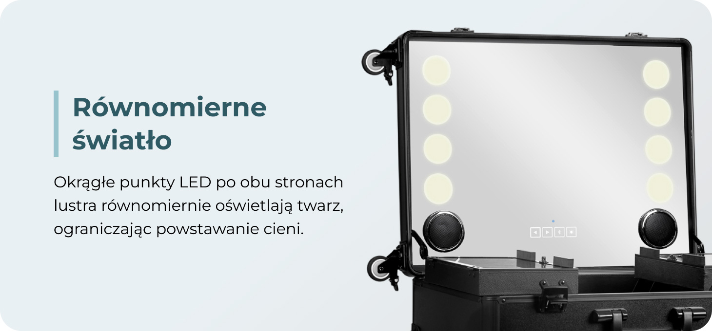 Activeshop Kufer przenośne stanowisko su głośnikami juoda Plus aprašymas - Prekės nuotrauka