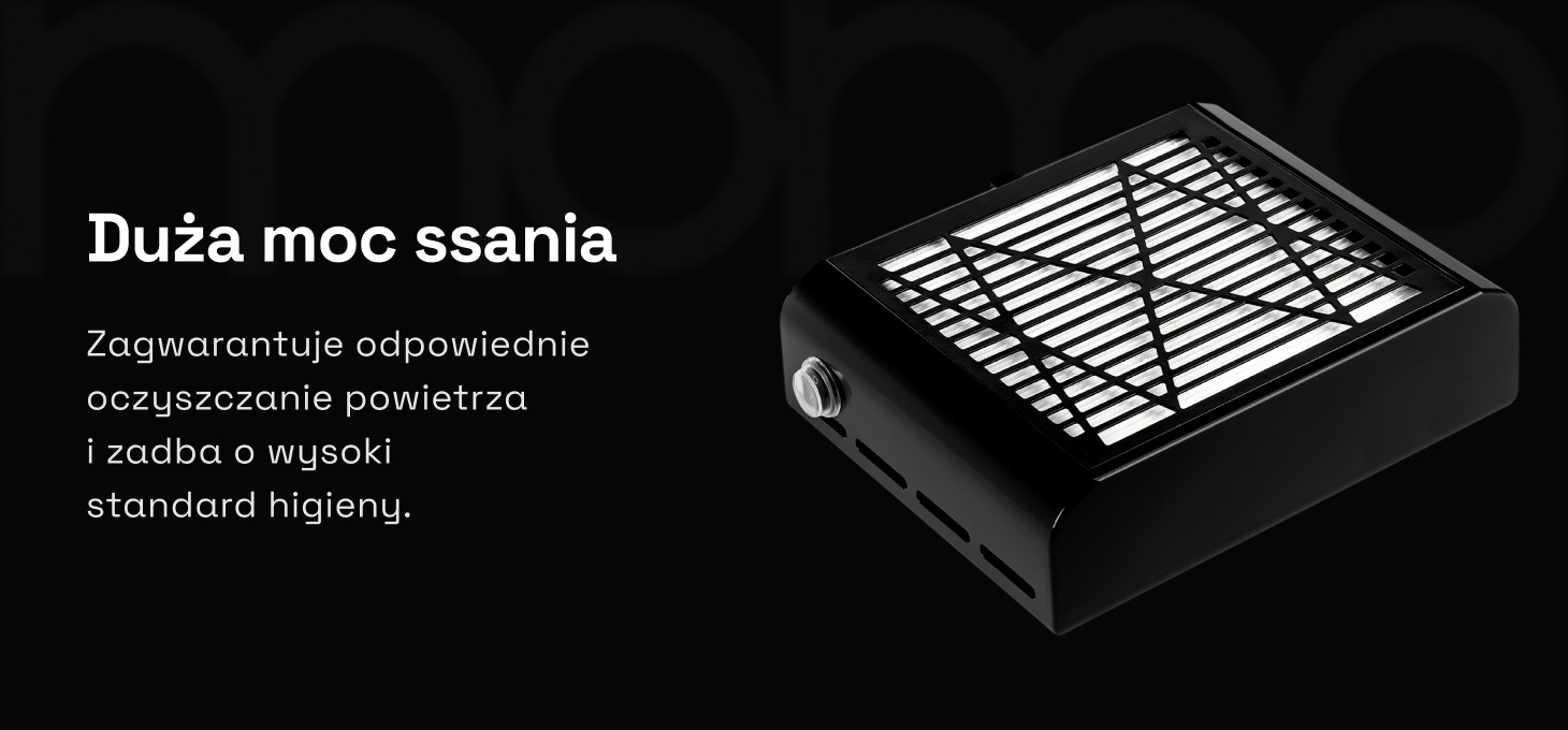 Activeshop Pochłaniacz pyłu kasetowy Momo J-23 Juodas aprašymas - Prekės nuotrauka