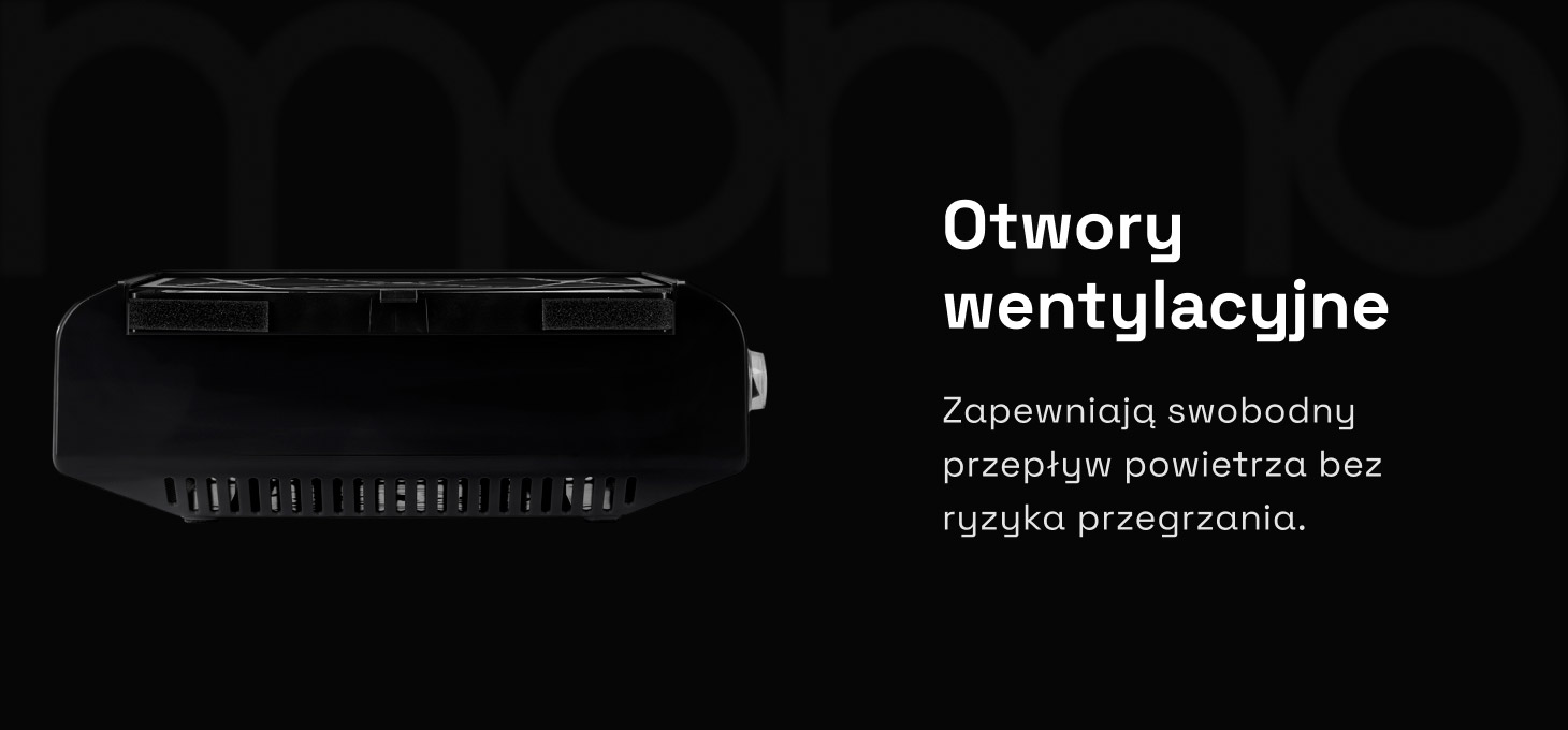 Activeshop Pochłaniacz pyłu kasetowy Momo J-23 Juodas aprašymas - Prekės nuotrauka