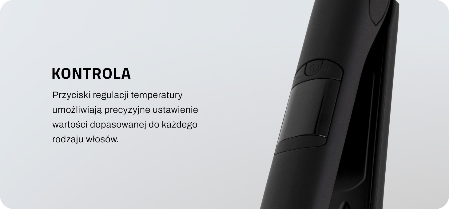 Activeshop Plaukų tiesinimo žnyplės Kessner Ionic 230°C juoda aprašymas - Prekės nuotrauka
