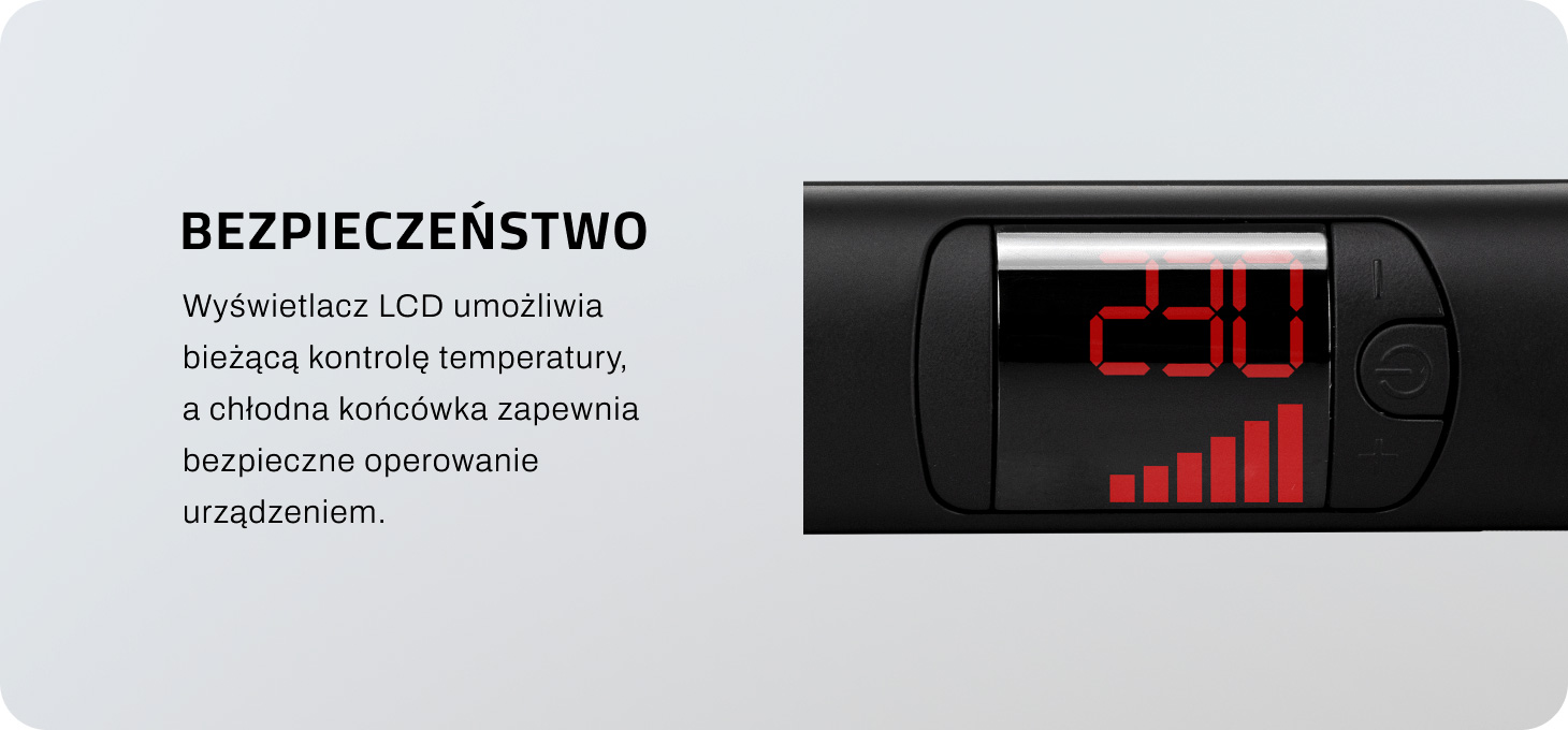 Activeshop Plaukų tiesinimo žnyplės Kessner Ionic 230°C juoda aprašymas - Prekės nuotrauka