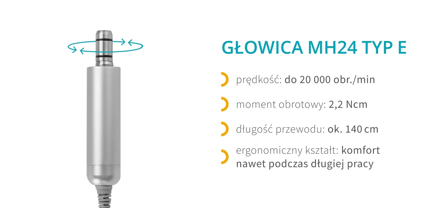 Activeshop Saeyang głowica Marathon MH24 typ E aprašymas - Prekės nuotrauka