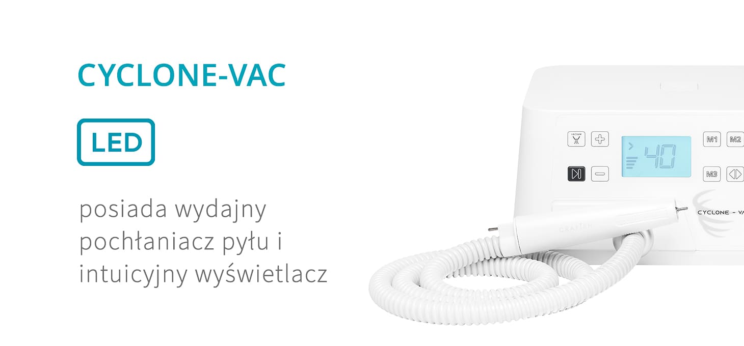 Activeshop RINKINYS: Nagų frea manikiūrui ir pedikiūrui Saeyang Marathon Cyclone Vac + Kosmetologinis vežimėlis Pro 969 aprašymas - Prekės nuotrauka