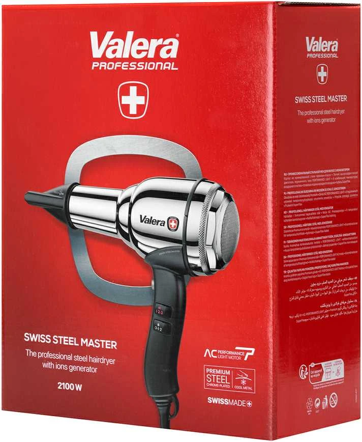 Plaukų džiovintuvas Activeshop VALERA Swiss Steelmaster sidabrinė