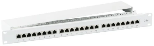 Efb Elektronik EFB Patch skydelis 1U 24x RJ45 Kat. 5e STP (37668,1M)