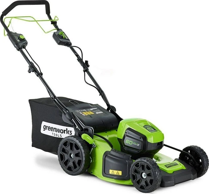 Greenworks akumuliatorinė savaeigė vejapjovė GD60LM46SP - 2514207 (be akumuliatoriaus ir kroviklio)