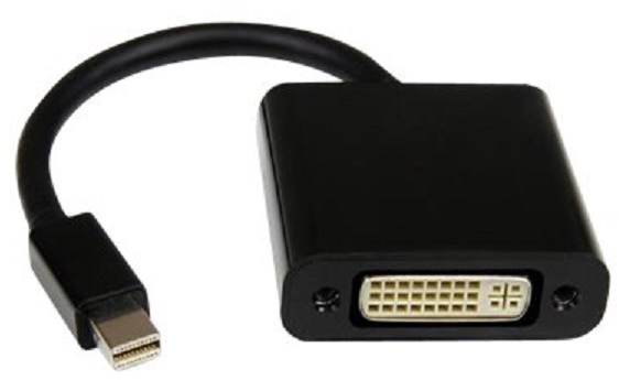 AV adapteris Akyga DisplayPort Mini – DVI-I juodas (AK-AD-37)