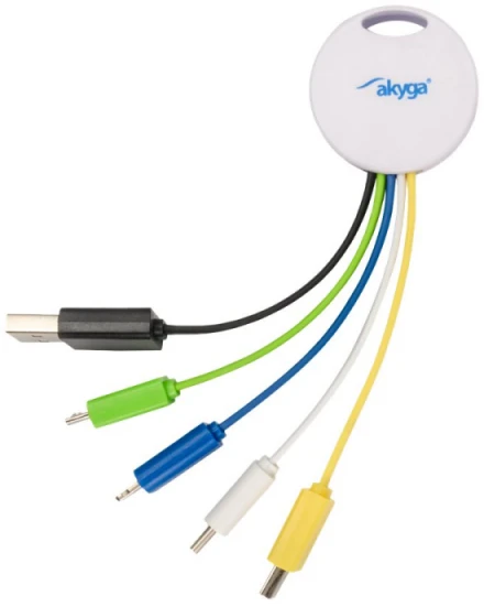 Adapterių raktų pakabukas USB 5in1 Akyga AK-AD-51