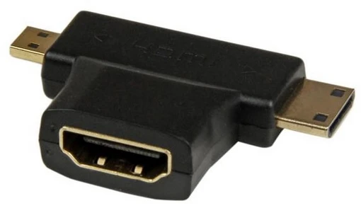 Akyga Adapteris HDMI - MiniHDMI - MicroHDMI