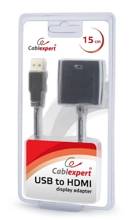 Gembird Cablexpert | USB–HDMI ekrano adapteriai