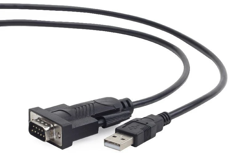 GEMBIRD UAS-DB9M-02 Gembird USB į nuoseklųjį prievadą keitiklis DB9M juodas