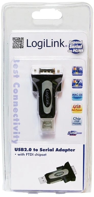LOGILINK AU0034 LOGILINK – USB 2.0 į nuoseklųjį adapterį