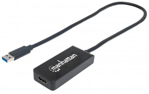 Adapteris USB Manhattan USB - HDMI Juodas (152259)
