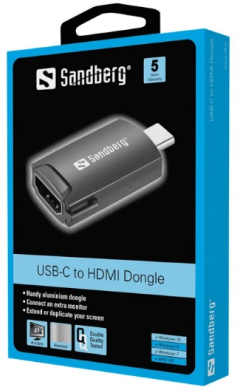 Sandberg USB-C į HDMI raktas
