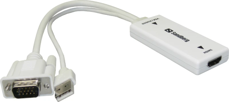 Sandberg VGA+garso į HDMI keitiklis