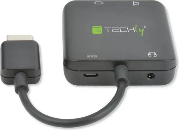 Techly HDMI garso ištraukiklis su laidu