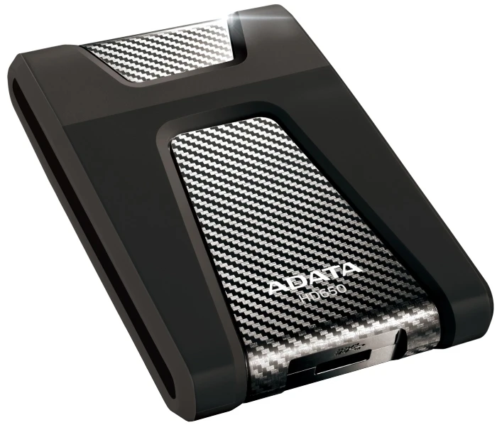 Išorinis kietasis diskas Adata HD650 1TB 2.5" Juodas