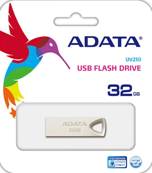 ADATA | UV210 | 32 GB | USB Type-A | Sidabrinis