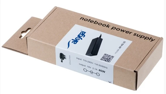 Akyga AK-ND-23 maitinimo adapteris/inverteris Indoor 40 W Juodas
