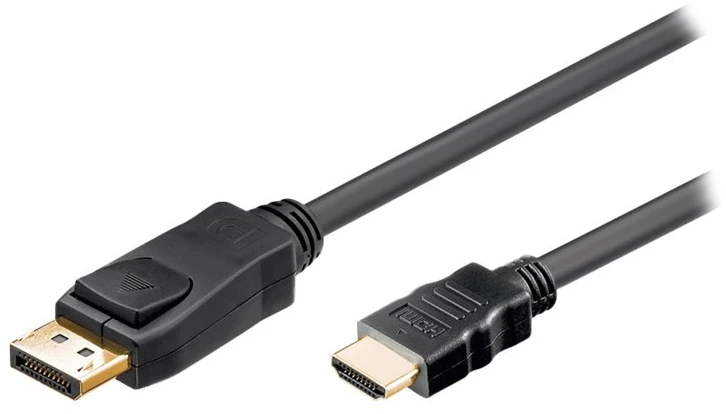 DisplayPort - HDMI Akyga kabelis 1.8m