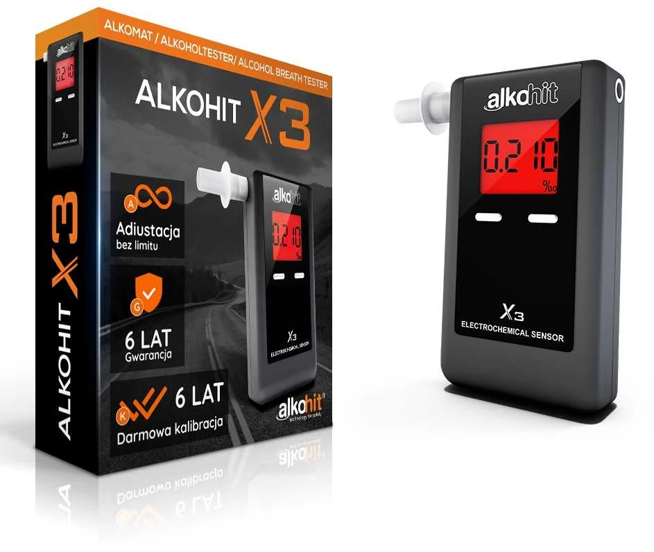 Alkohit X3 - alkotesteris
