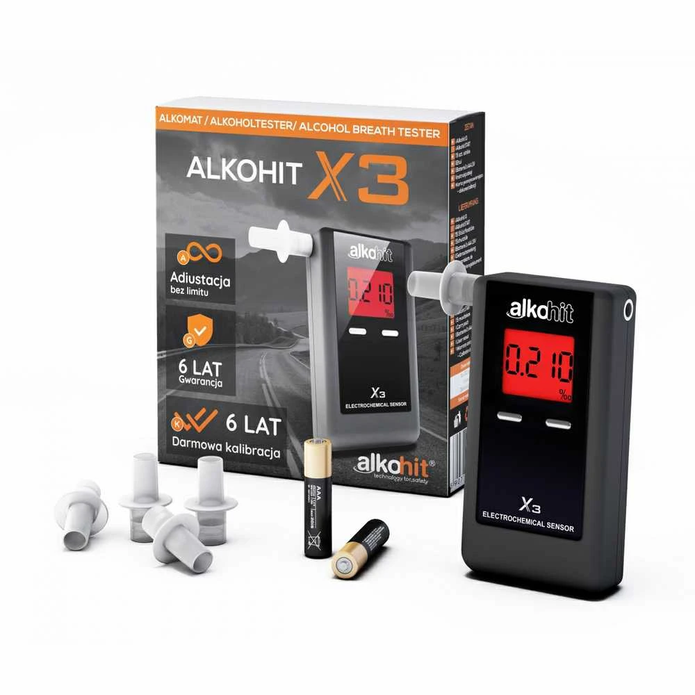 Alkohit X3 - alkotesteris
